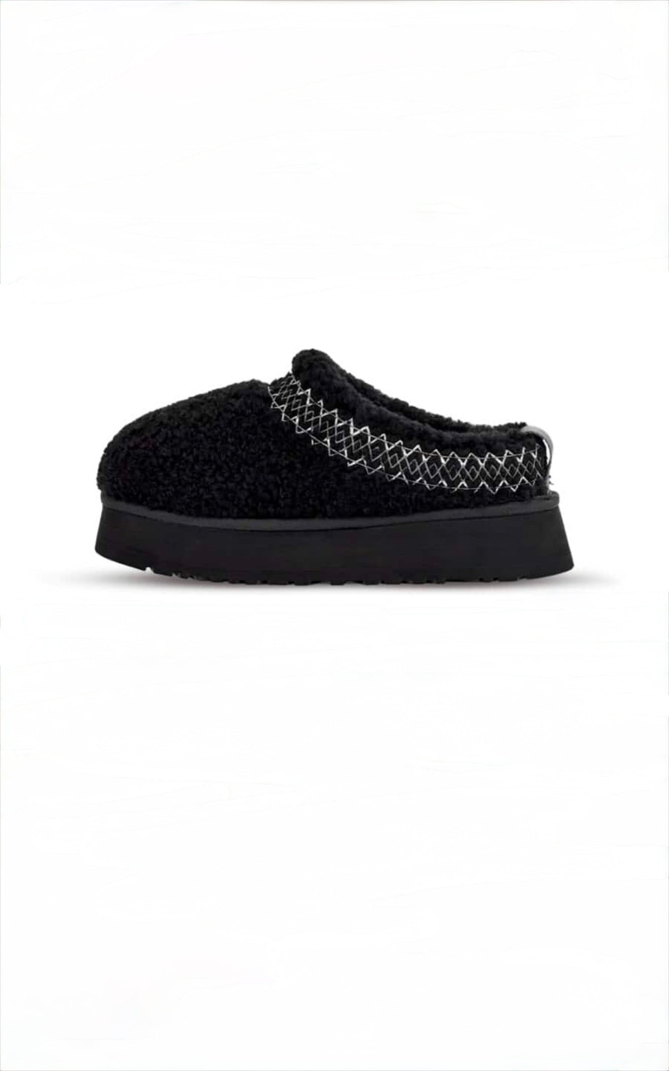 Tazz Slipper ‘Heritage Braid Black’