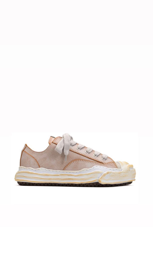 MAlSON MlHARA YASUHlRO Hank OG Sole Vegan Leather Low White